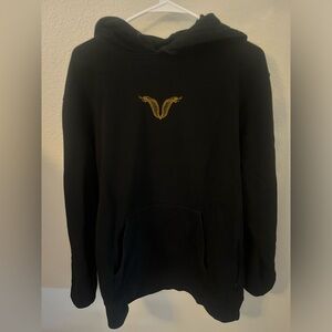 Vans black graphic hoodie